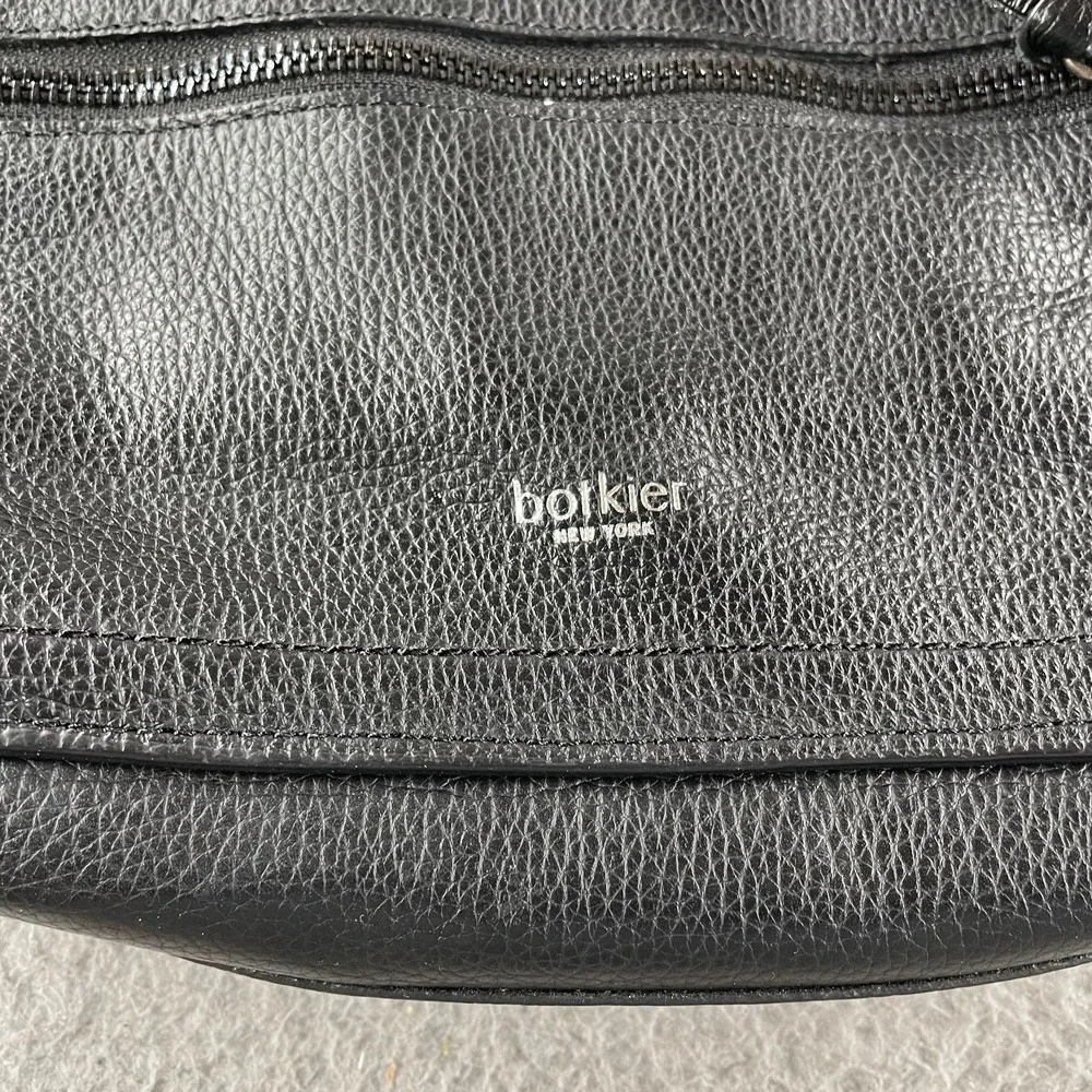 Botkier Valentina Top Handle Satchel Crossbody Bag‎ Black Leather & Dust Bag